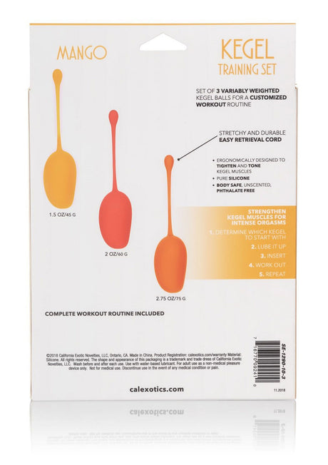 Kegel Training Set Mango