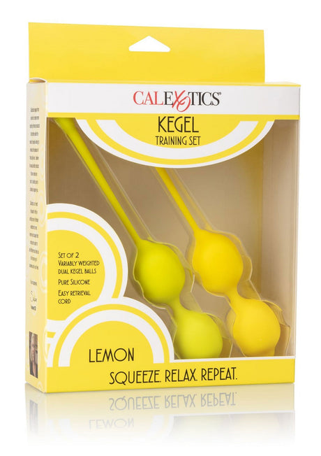 Kegel Training Set Lemon