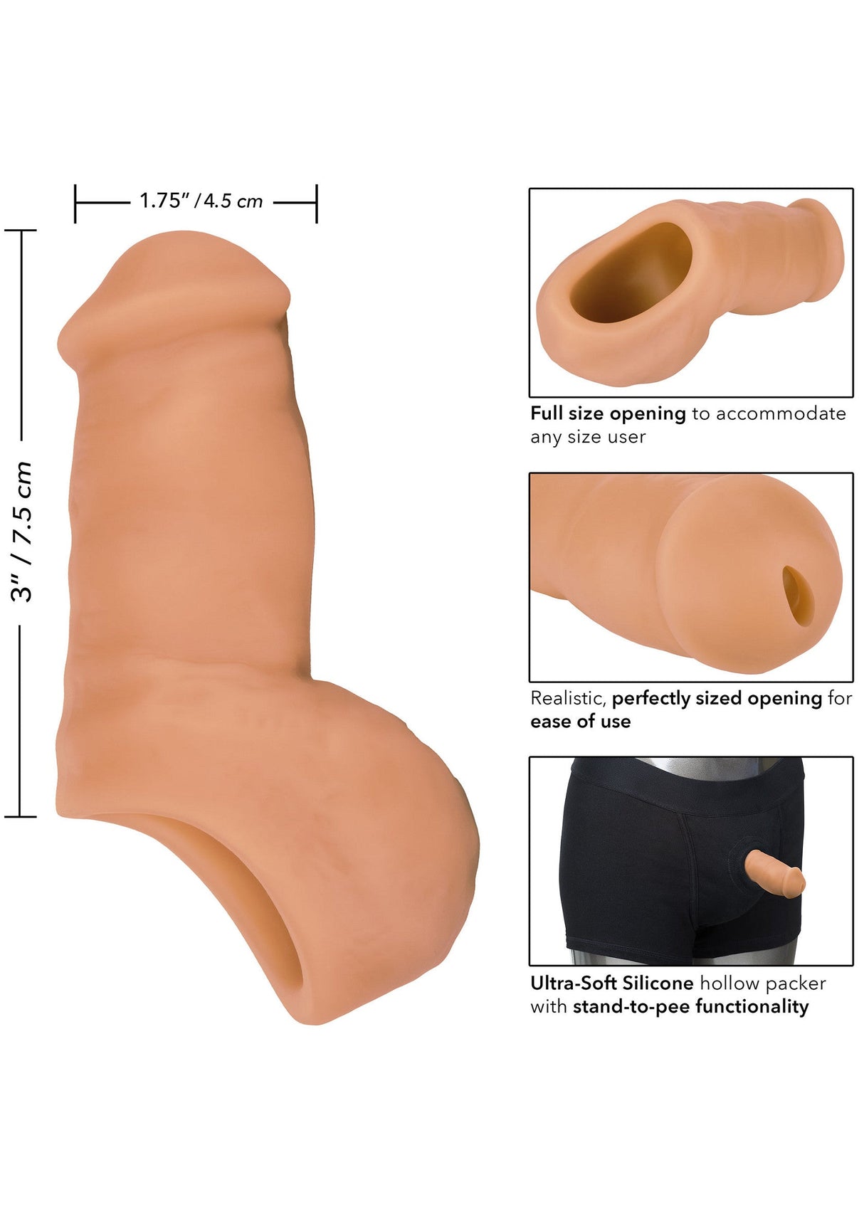 Weiches Silikon Stand-To-Pee
