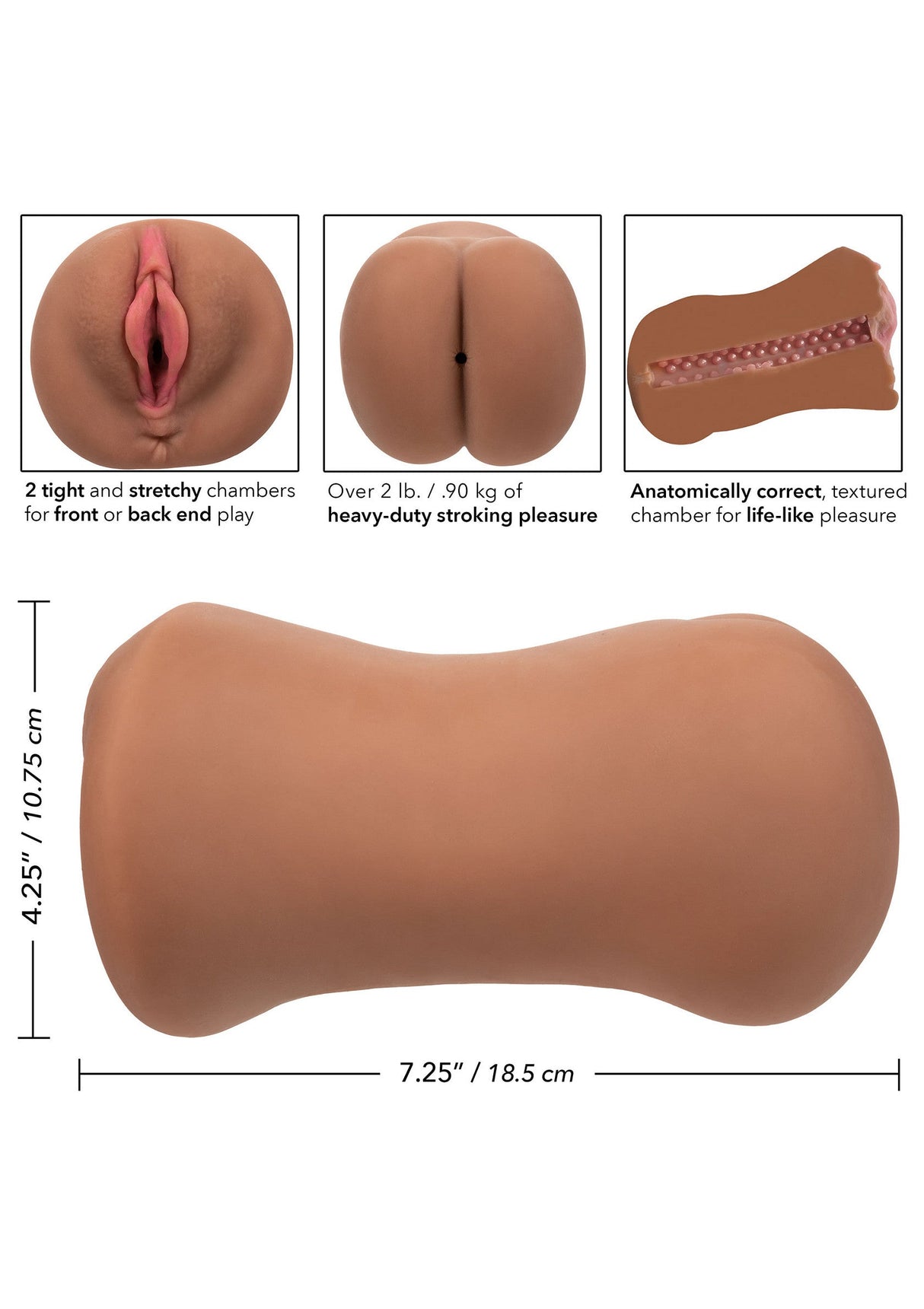 Stroke It Dual Entry Pussy Ass