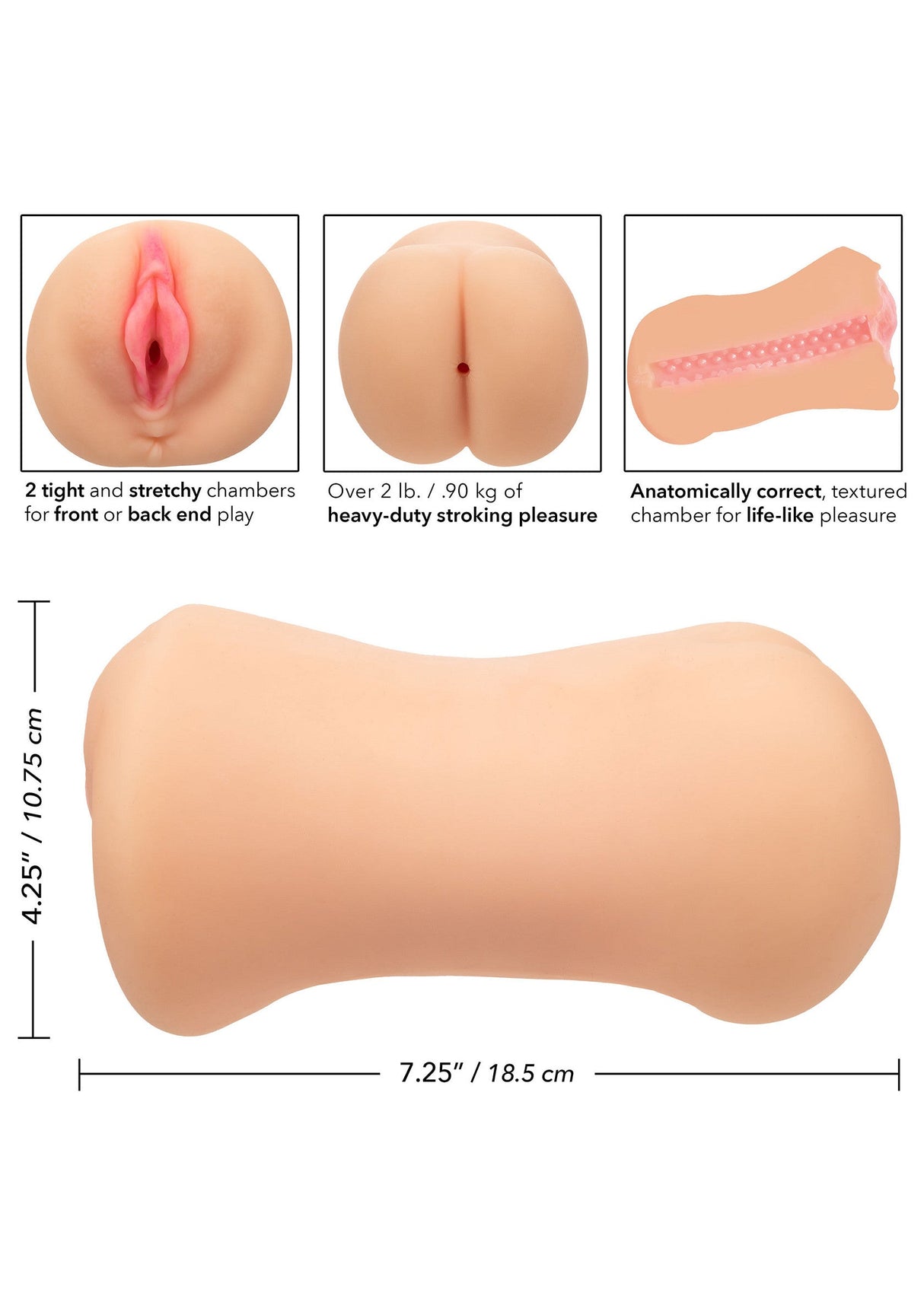 Stroke It Dual Entry Pussy Ass