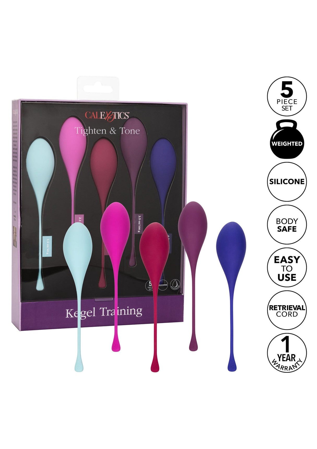 Kegel Training 5 pcs