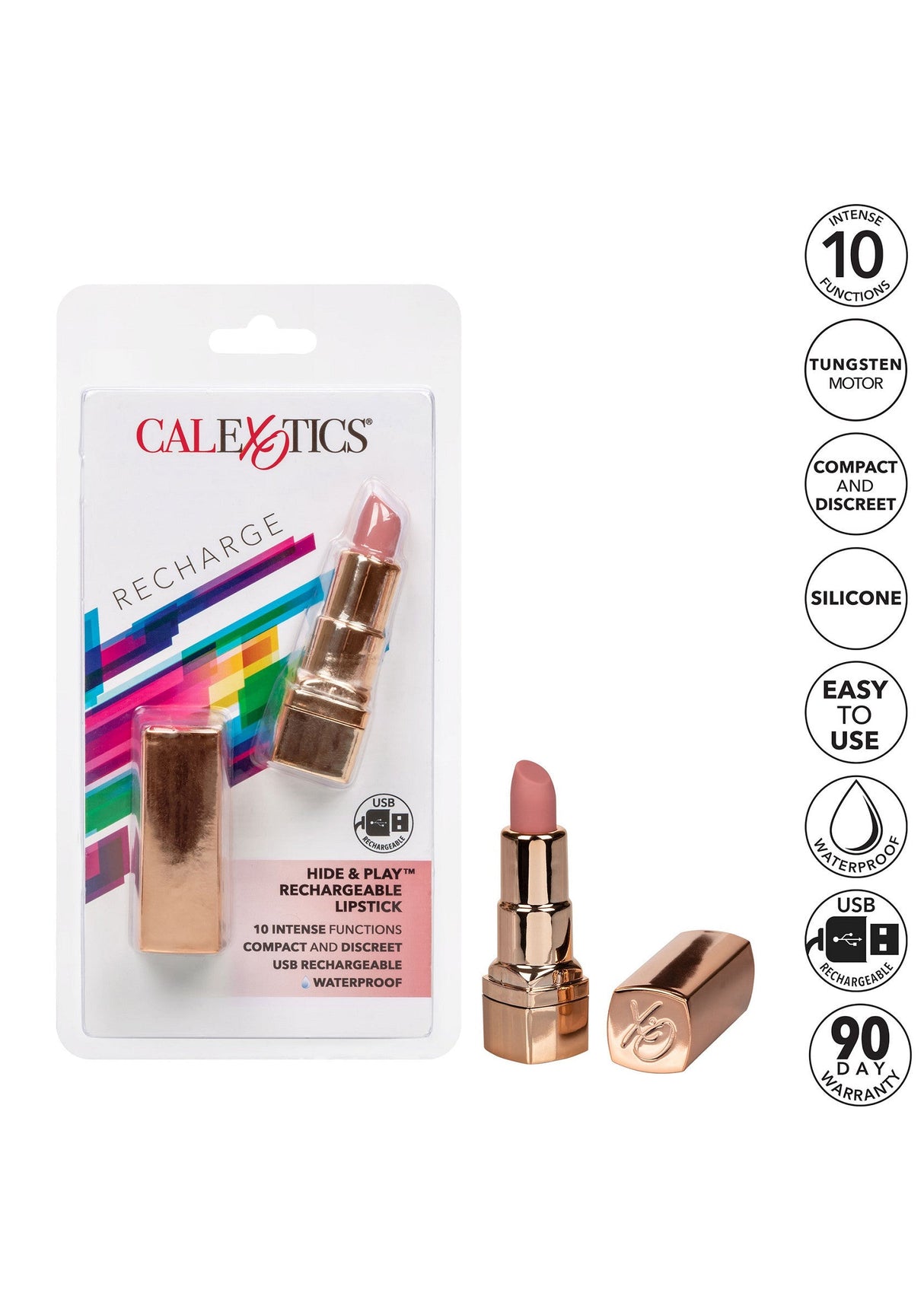 Hide & Play Lipstick Rechargeable