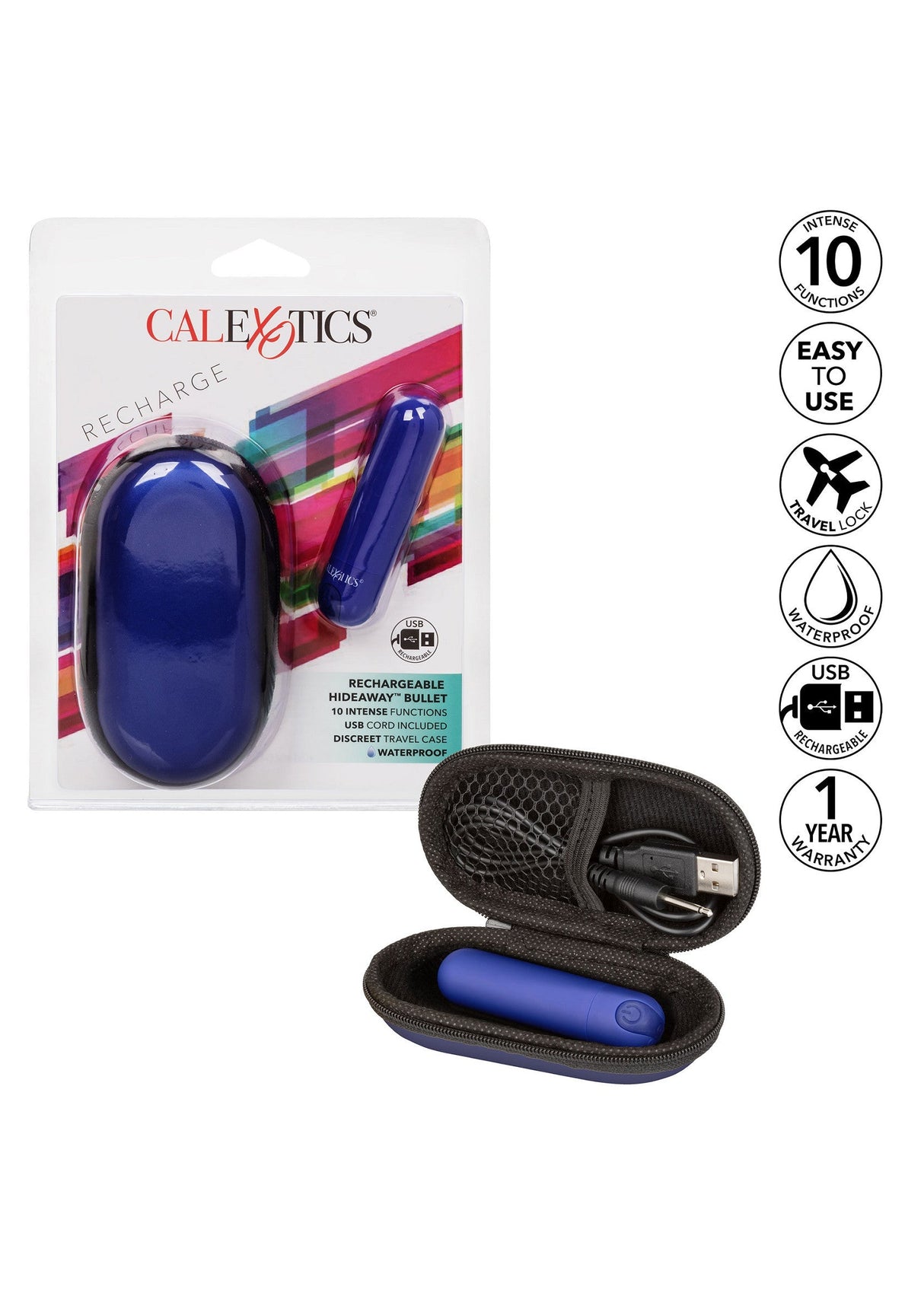 Rechargeable Hideaway Bullet
