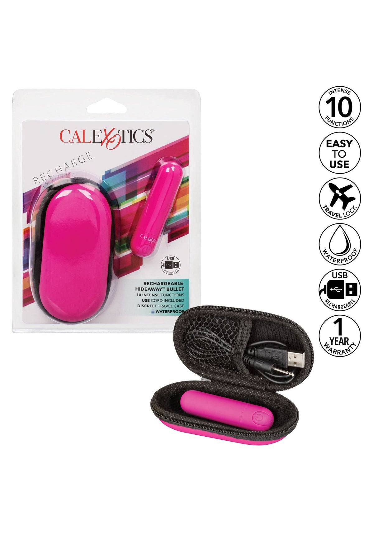 Rechargeable Hideaway Bullet
