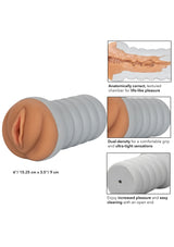 Ribbed Gripper Tight Pussy