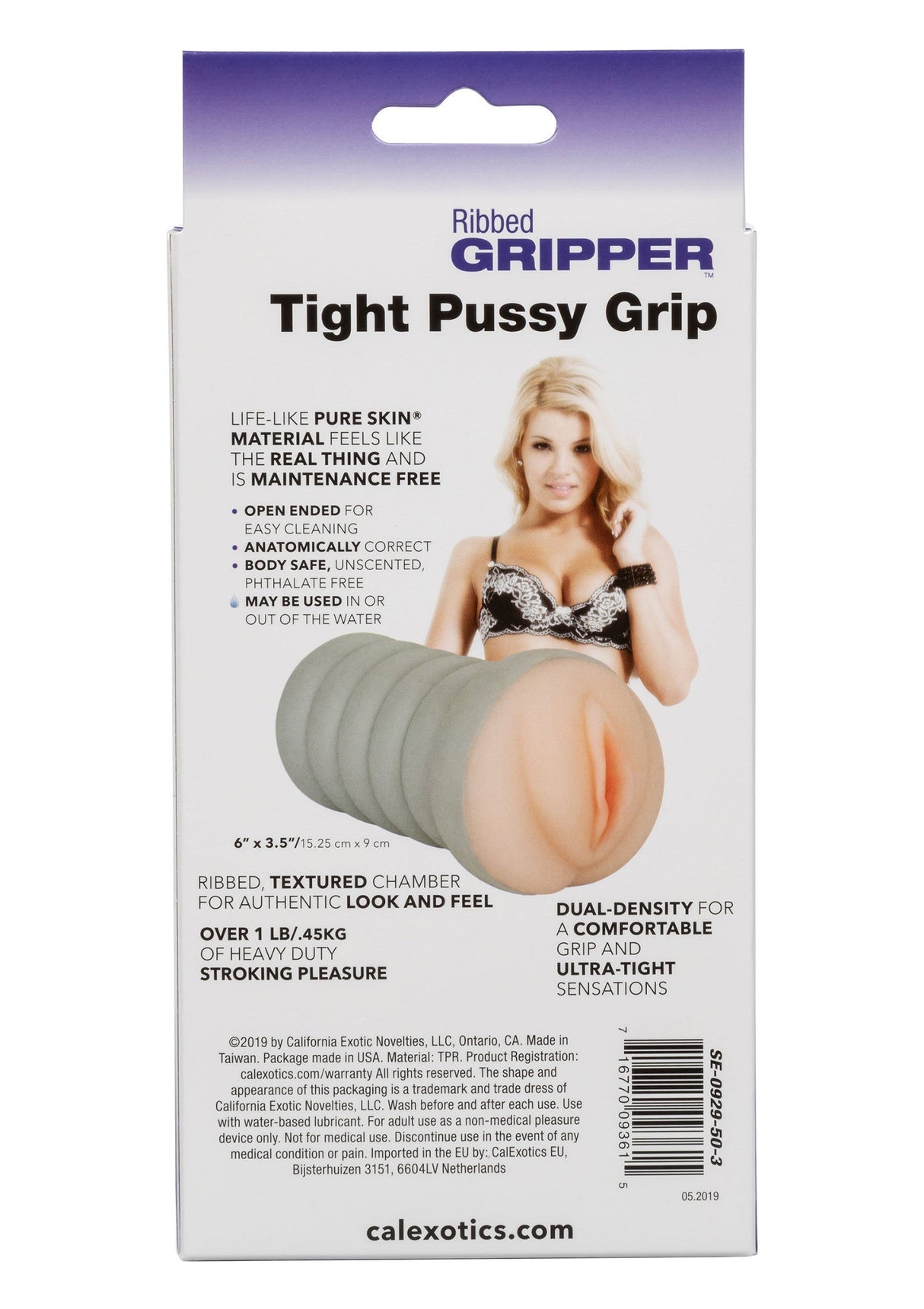 Ribbed Gripper Tight Pussy
