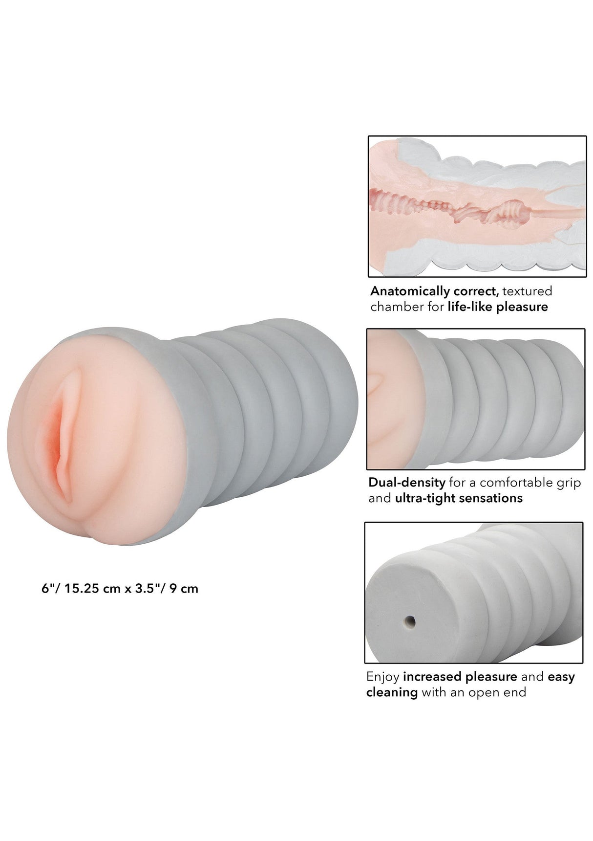 Ribbed Gripper Tight Pussy