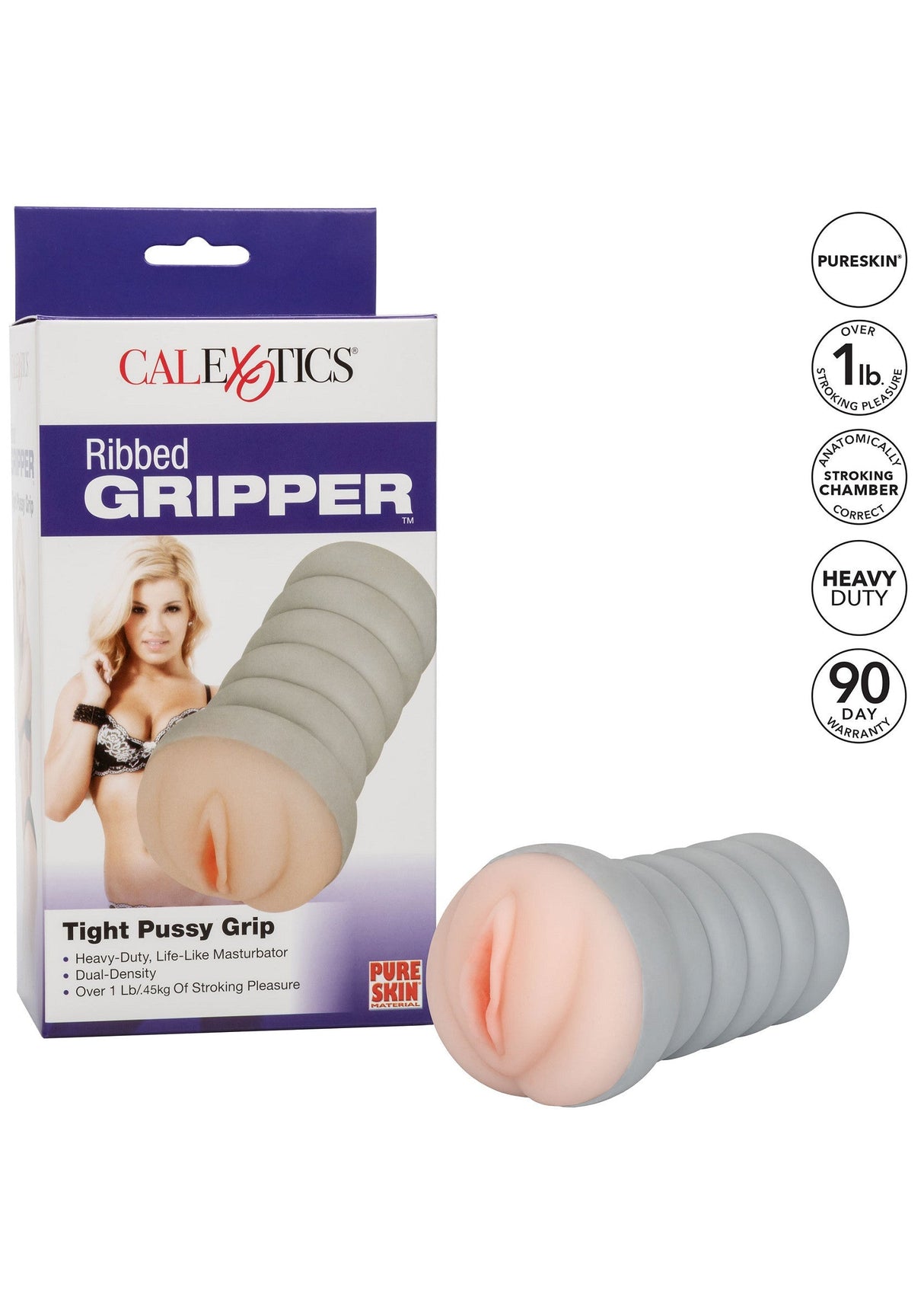 Ribbed Gripper Tight Pussy