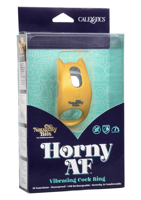 Horny AF Vibrating Cock Ring