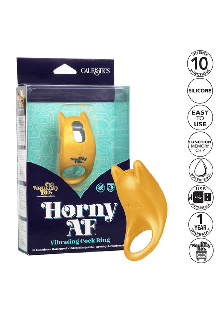 Horny AF Vibrating Cock Ring