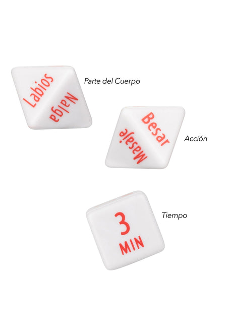 Verleiden en plagen Dados - Spaans