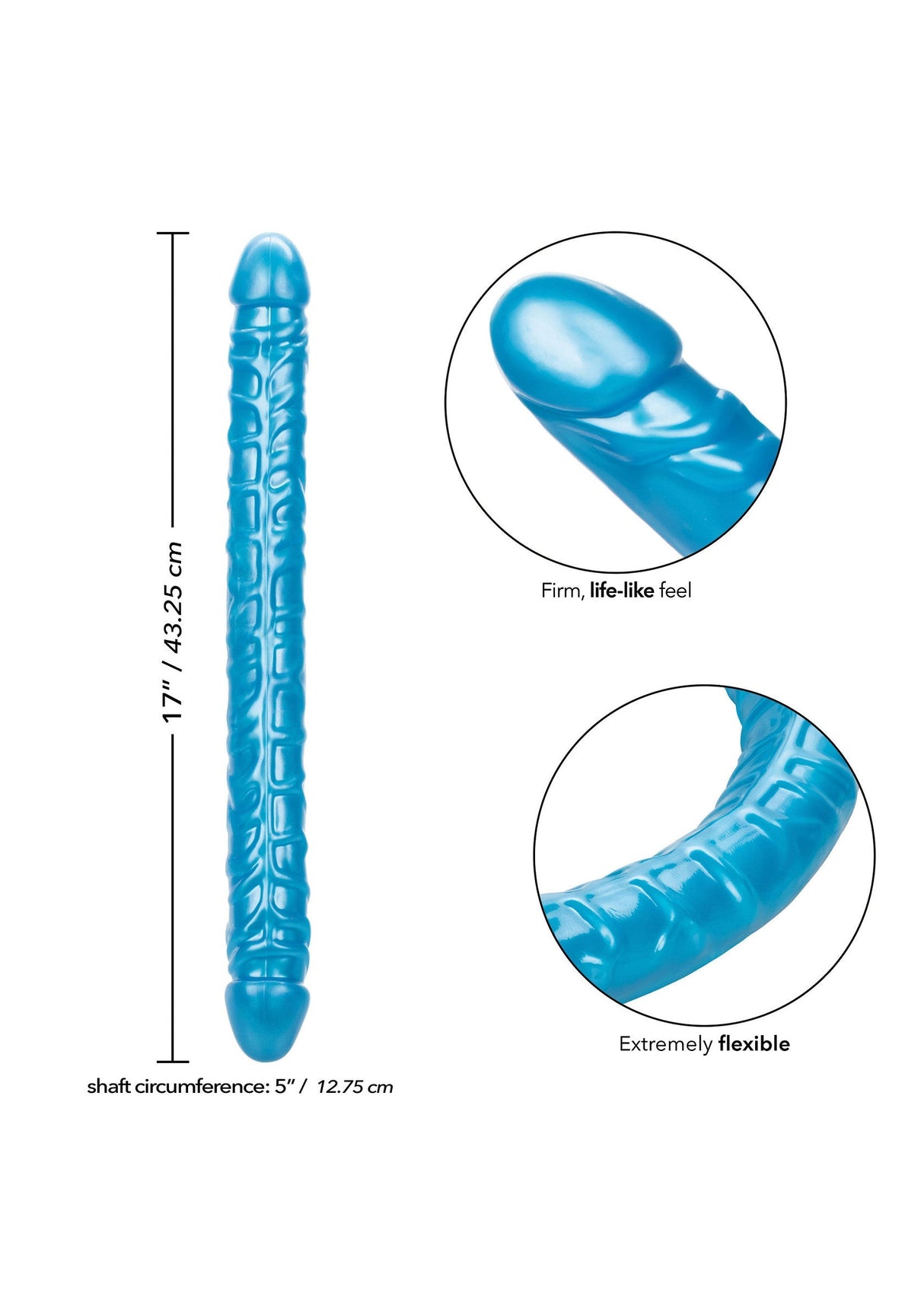 Size Queen Double Dong 17 inch