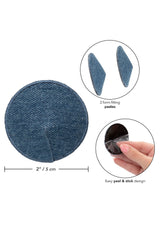 Ride Em Denim Round Pasties