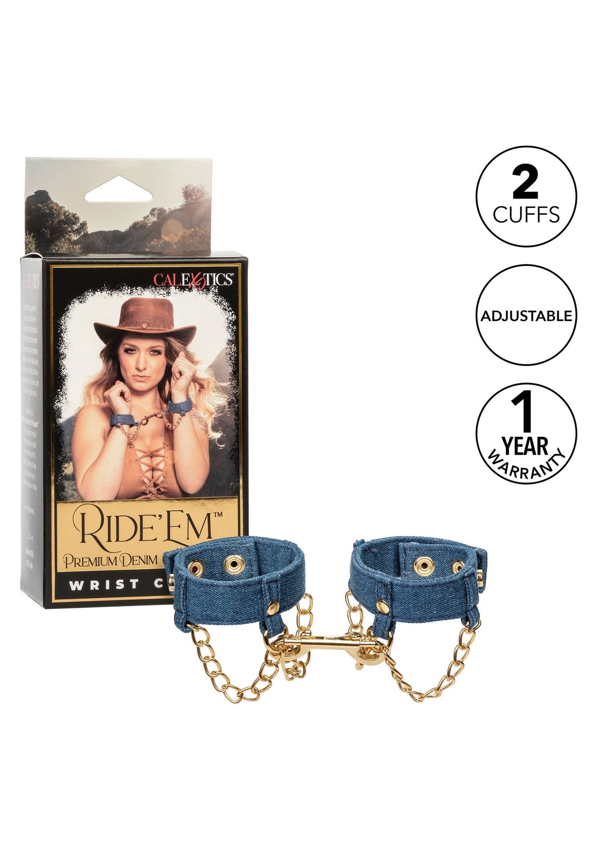 Ride Em Denim Handgelenksmanschetten