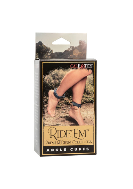 Ride Em Denim Ankle Cuffs