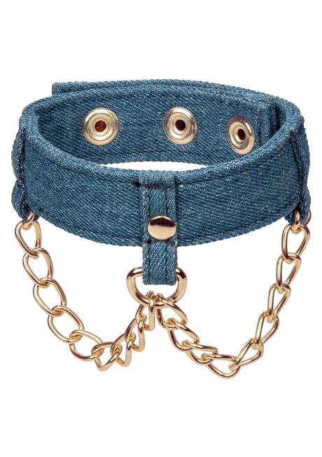 Ride Em Denim Ankle Cuffs