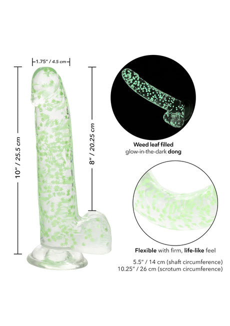 I Leaf Dick Glow Dildo