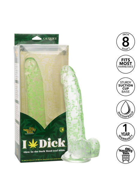 I Leaf Dick Glow Dildo