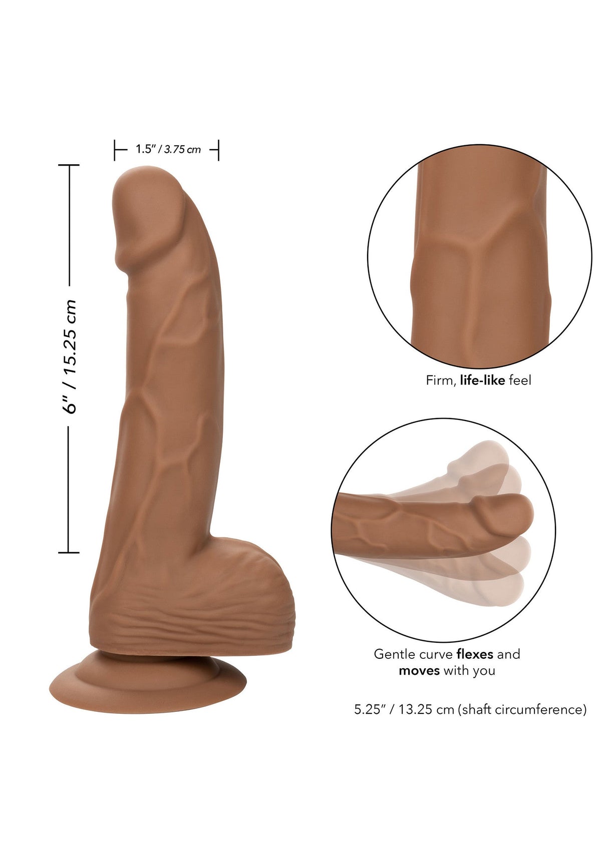 Silicone Studs 6 inch