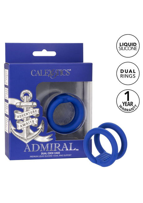 Admiral Dual Cock Cage
