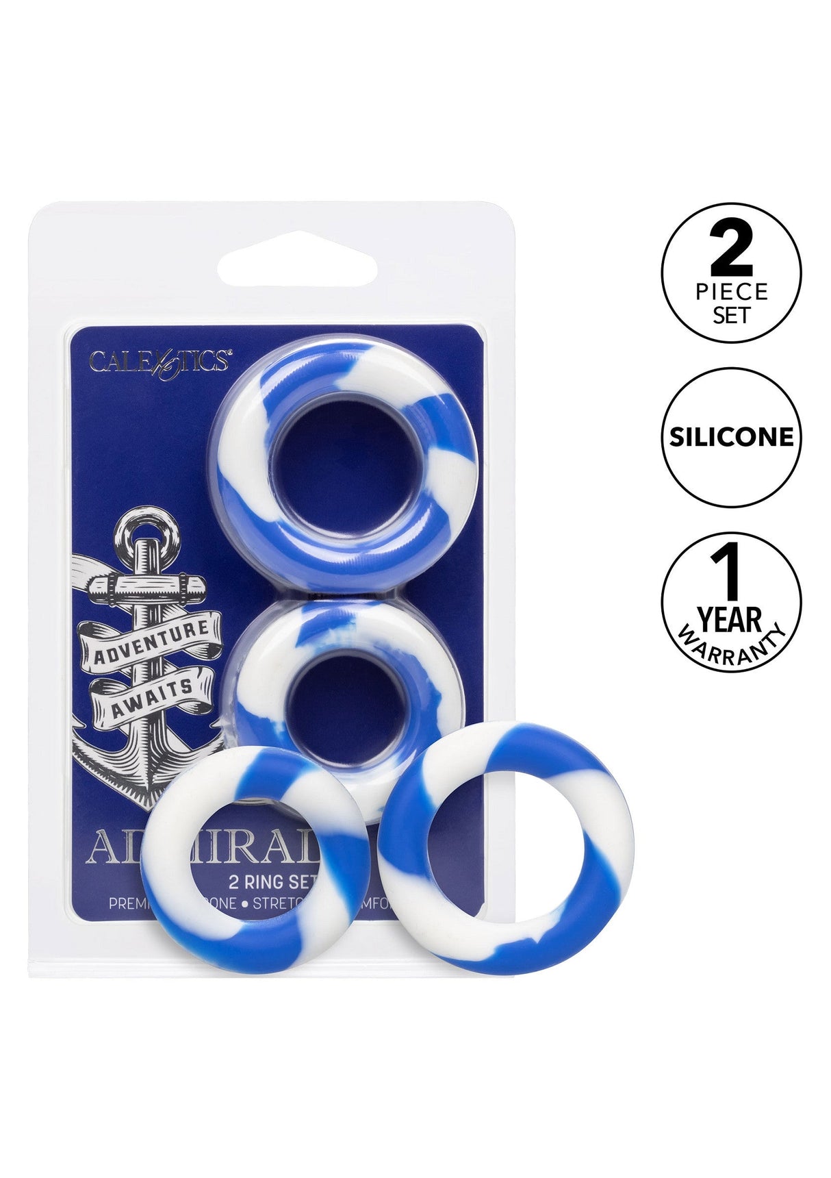 Admiral 2 Ring Set