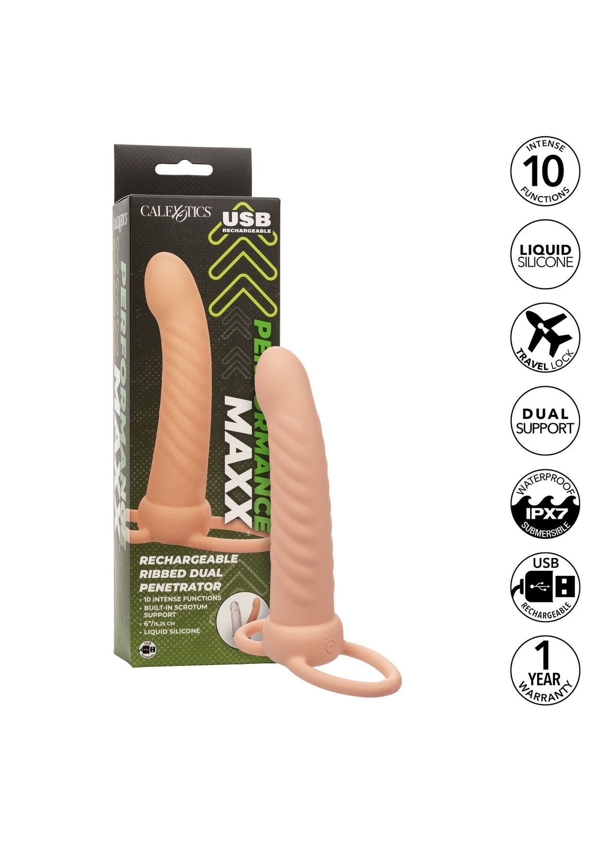Ribbed Dual Penetrator