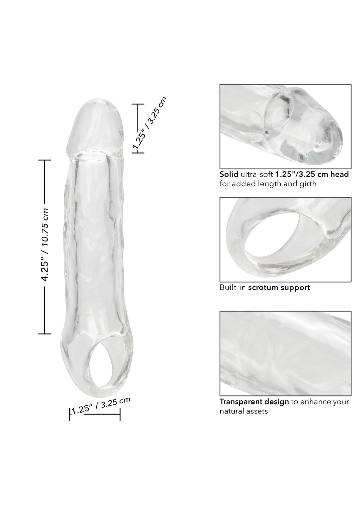 Clear Extension 5.5 inch