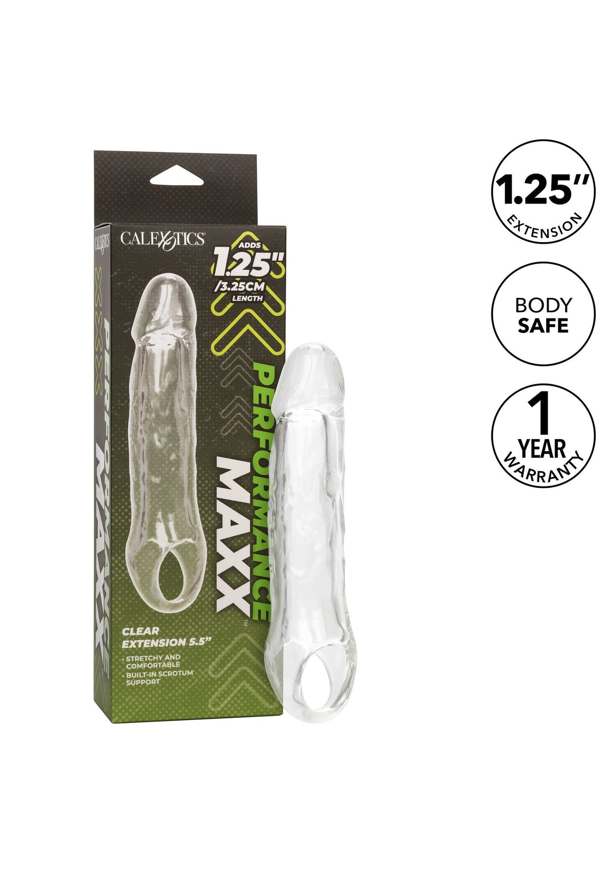 Clear Extension 5.5 inch
