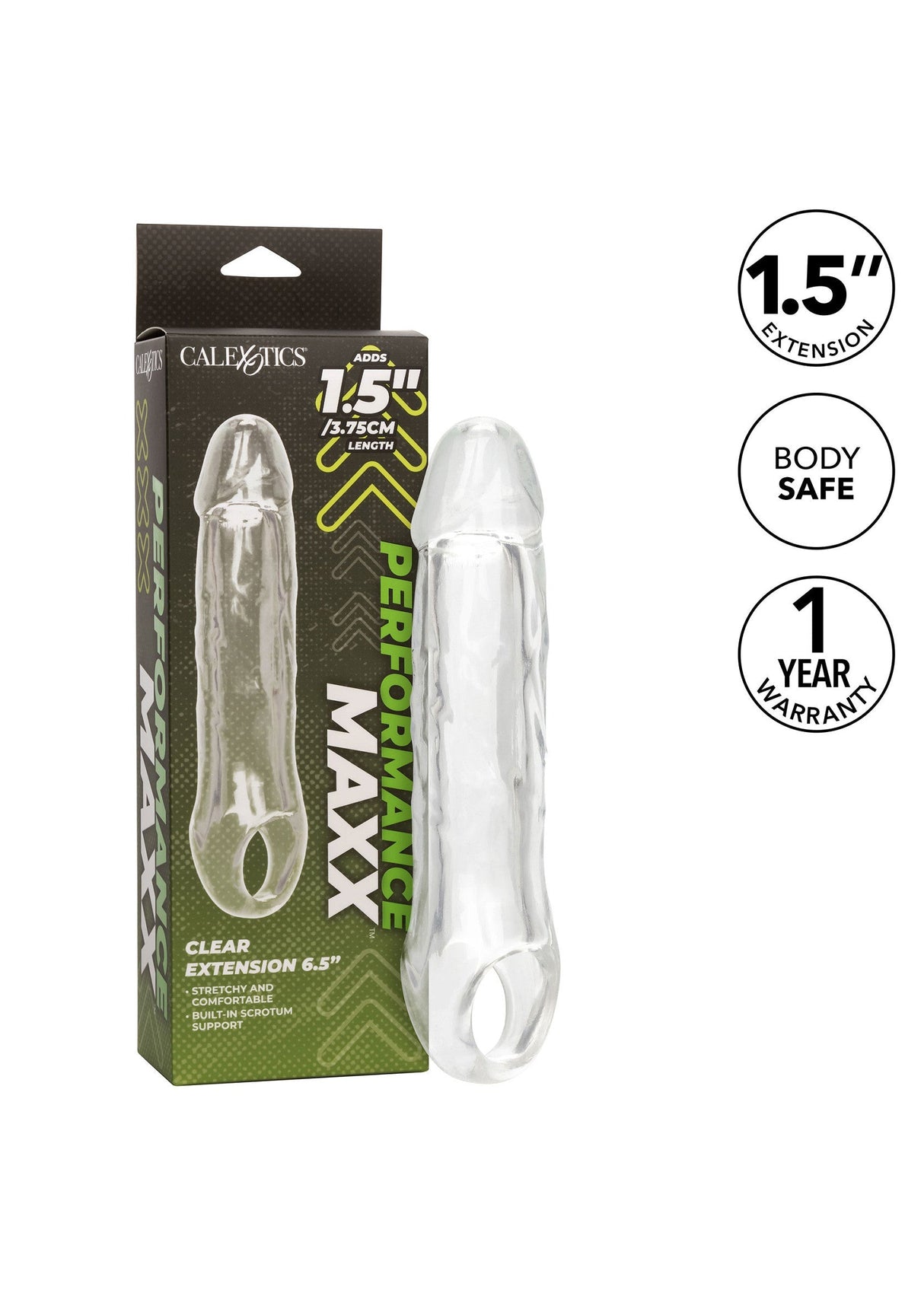 Clear Extension 6.5 inch