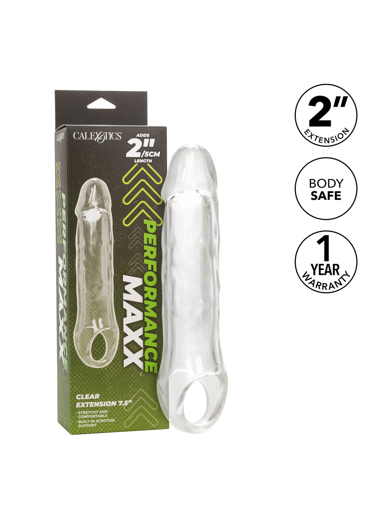 Clear Extension 7.5 inch