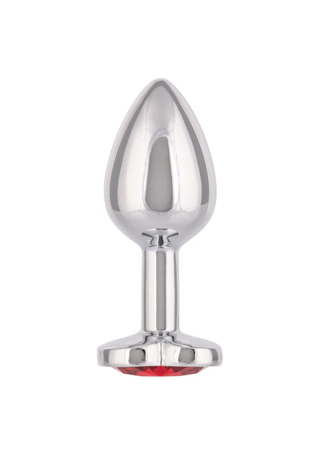 Jewel Small Ruby Heart Plug
