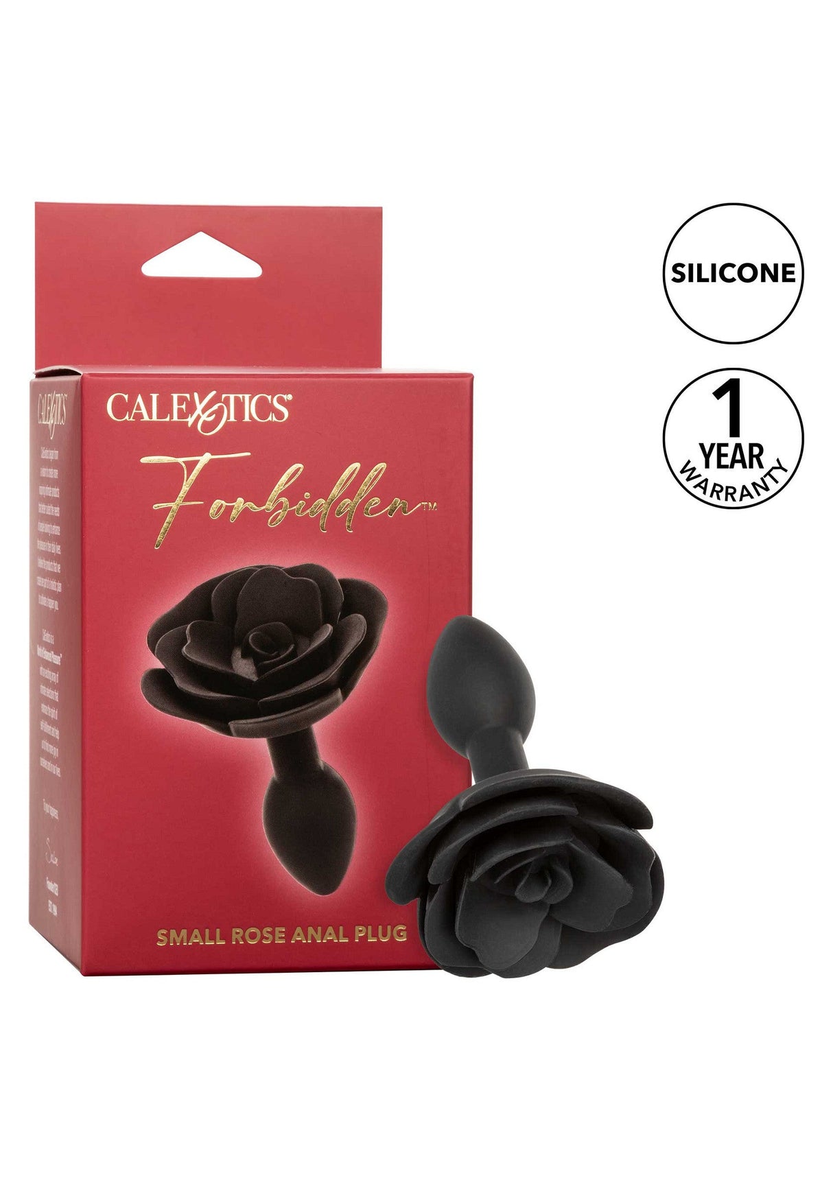 Rose Anal Plug Small