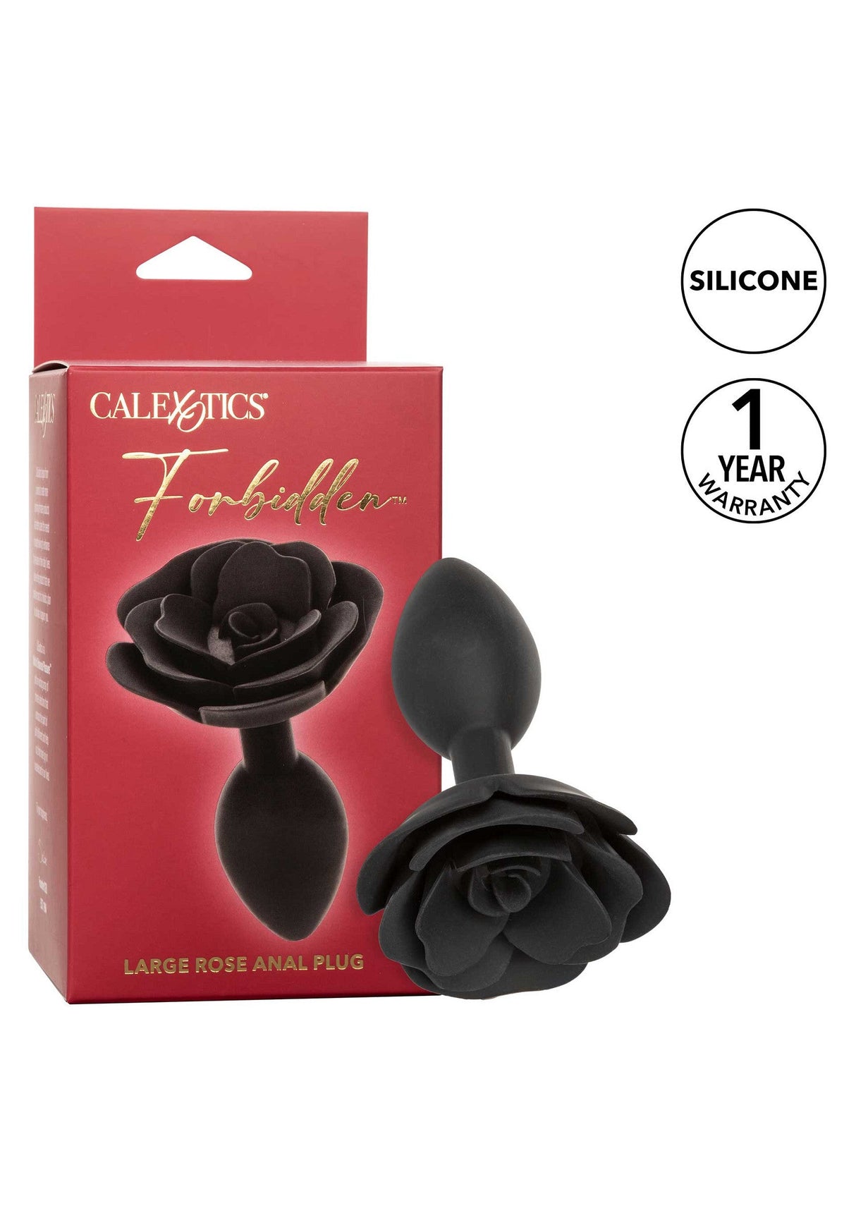 Rose Anal Plug Large