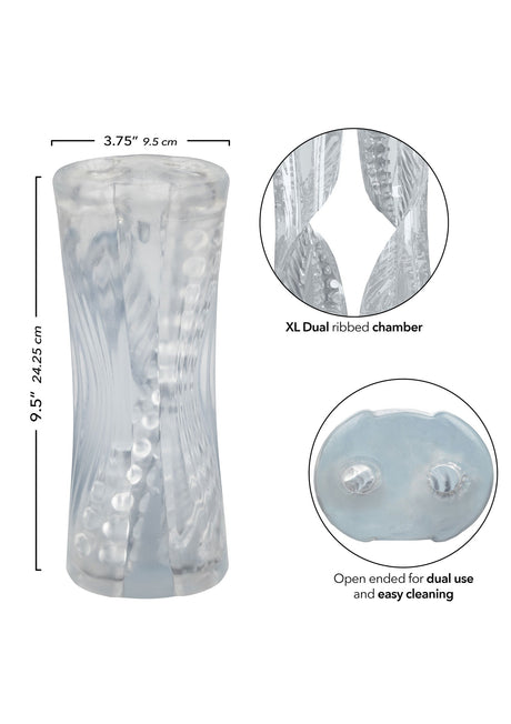 Dual Ribbed Stroker XL