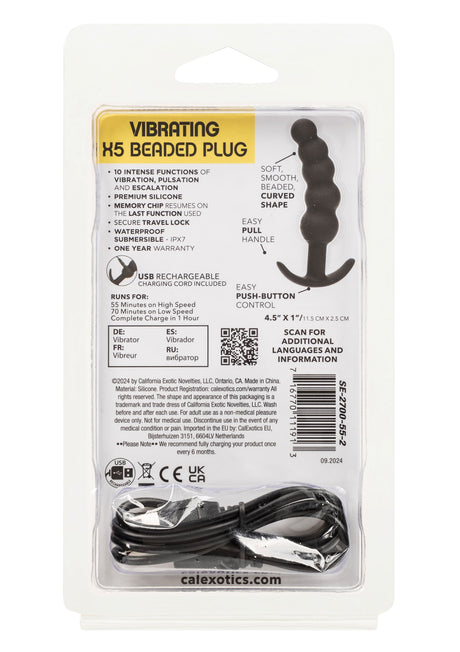 Trillende X5 kralenplug