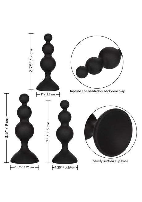 Silicone Beaded Anal Kit