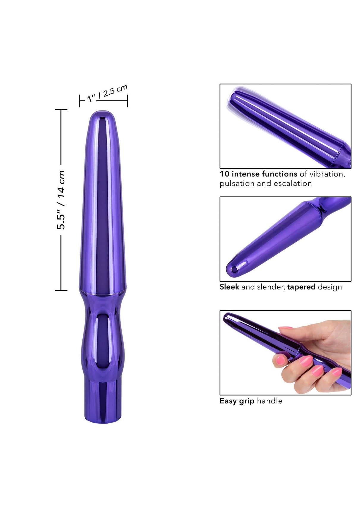 Wiederaufladbare Analsonde