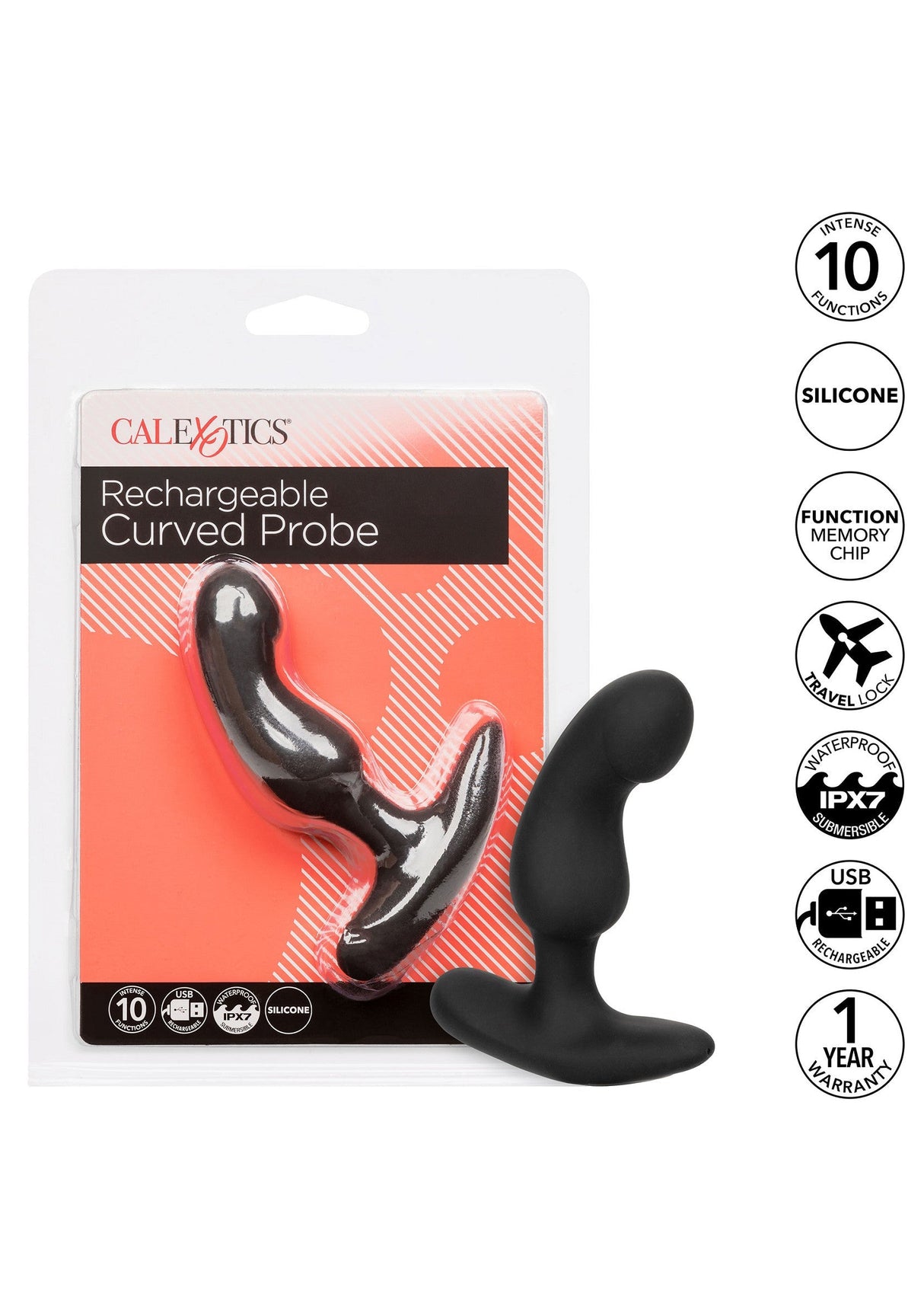 Rechargeable Curved Probe