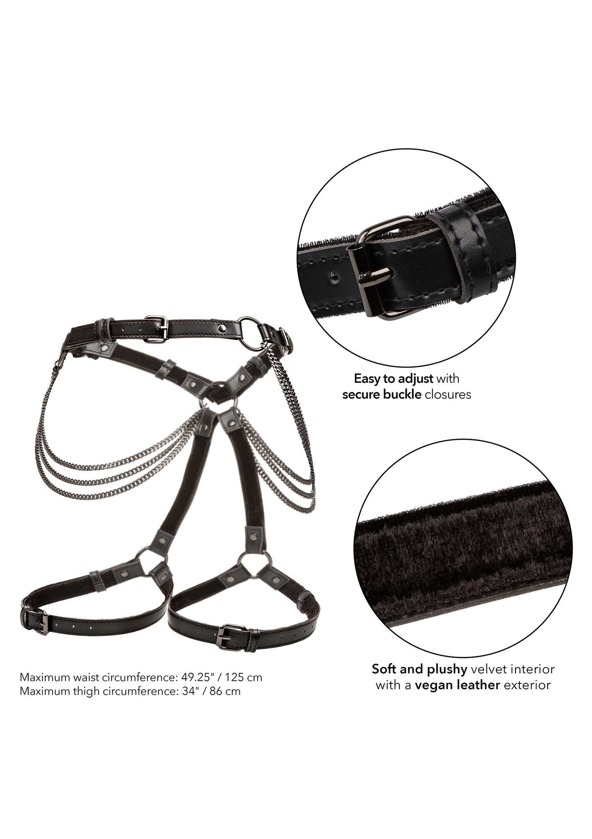 Chain Thigh Harness Plus