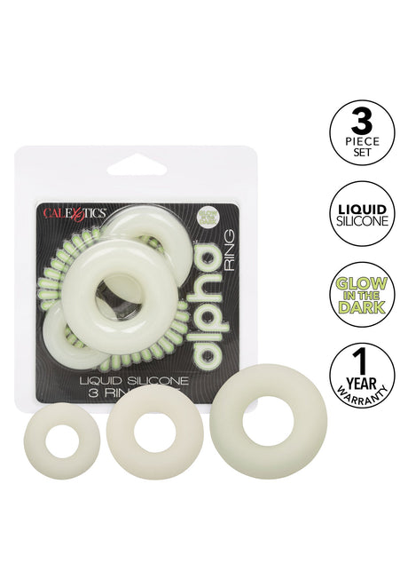 Silikon 3 Ring Set