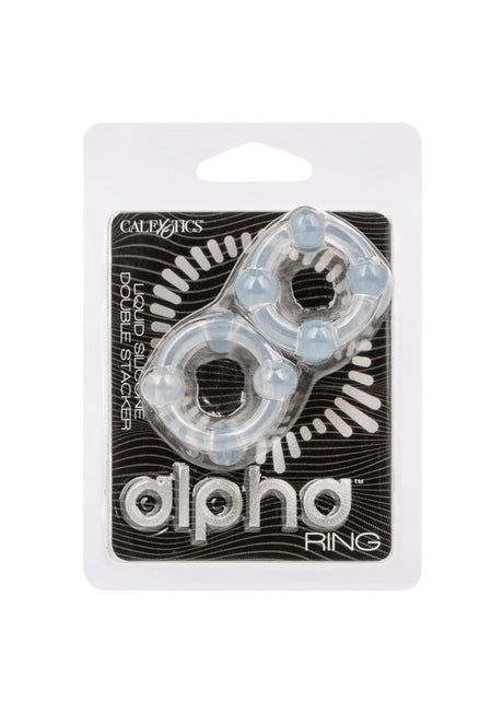 Silicone Double Stacker Rings