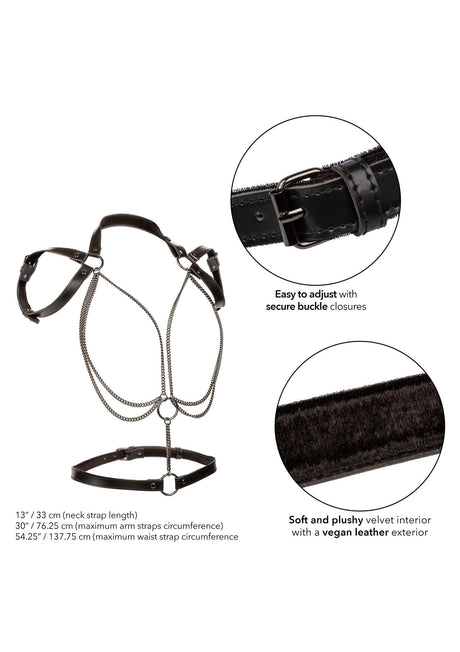 Multi Chain Halter Plus Size