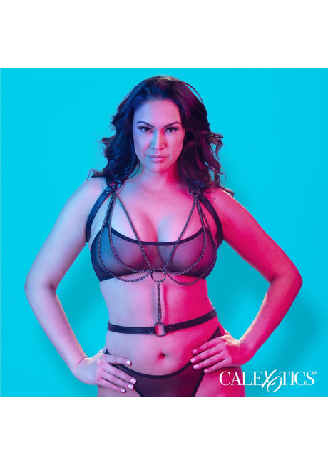 Multi Chain Halter Plus Size