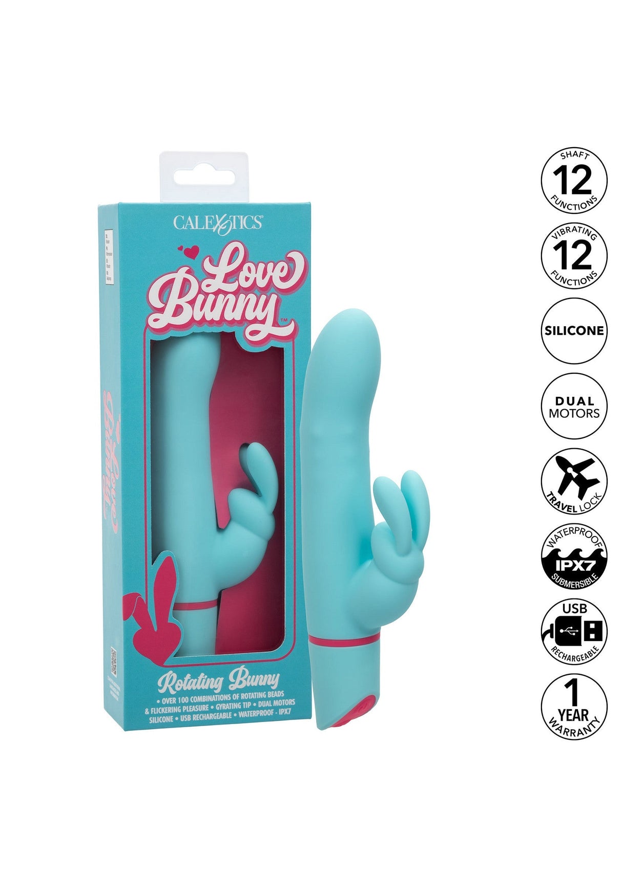Love Bunny Rotating Bunny