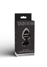 Butt Plug With Diamond Jewel M