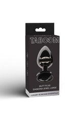 Butt Plug With Diamond Jewel L