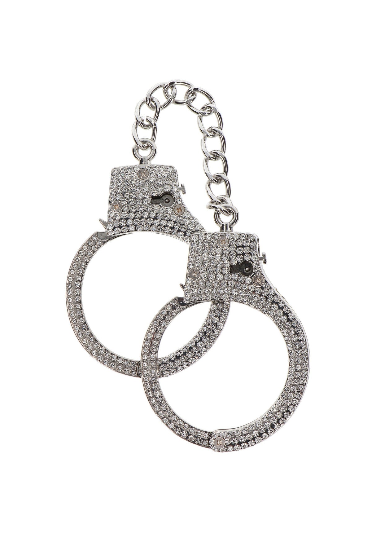 Diamant Handgelenkmanschetten Silber