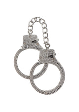 Diamant Handgelenkmanschetten Silber