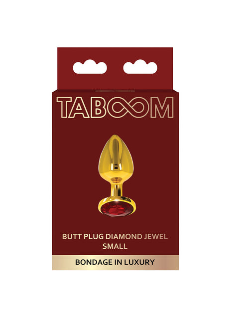 Butt Plug With Diamond Jewel S